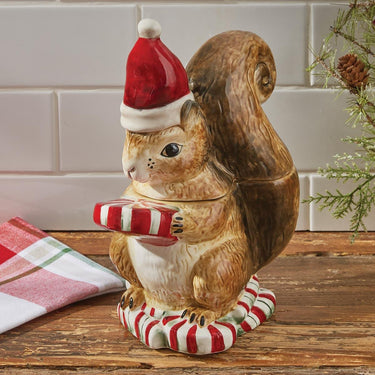 Farmhouse Snowman Cookie Jar - Park Designs - The Fox Decor